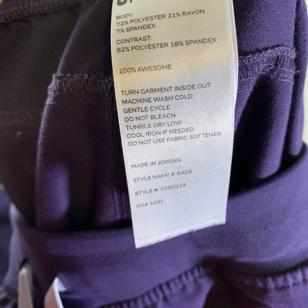 Figs Scrub Pants 4XLT Hunter Purple Kade Cargo Medical Healthcare Nursing Lot 2 - Picture 10 of 15